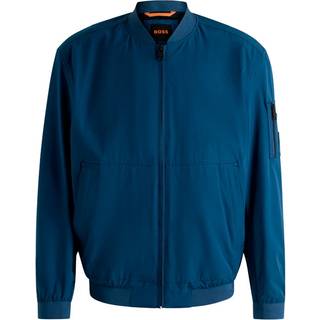BOSS Orange Herren Jacken blau unifarben