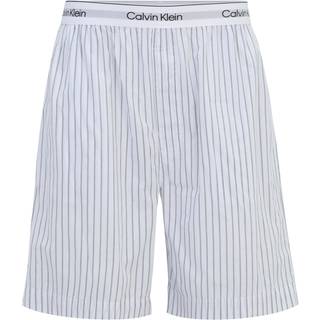 Calvin Klein Underwear Herren Pyjamashorts weiß Baumwolle & Mix Gestreift