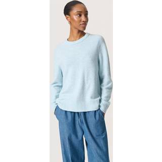 Soaked In Luxury Slamani Pullover Strik 30408053 Nantucket Breeze (XLARGE)
