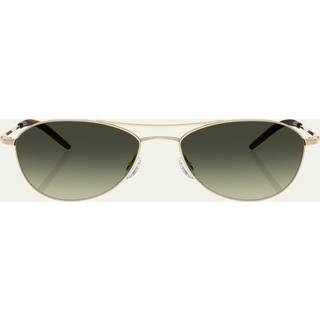 Oliver Peoples OV1358S Aero II 5035BH 57 Solbriller Mænd Guld - Gold - 57mm