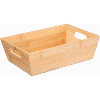 Bambuskurv til opbevaring - Natur - 16,2cm x 23,1cm x 7,2cm - Adeline