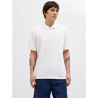 Ensfarvet Polo T-shirt