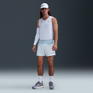 Nike Trail Second Sunrise Dri-FIT ADV-løbeshorts med indershorts (13 cm) til mænd - grå - XXL