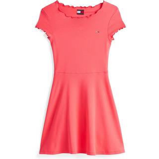 Ruffle Fit And Flare Mini Dress