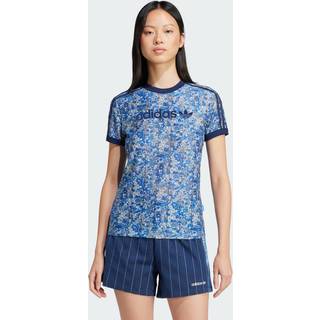 adidas Originals x Liberty London Tonal Cali T-shirt - Multicolor / Chalk White / Ambient Sky / Night Indigo - XS