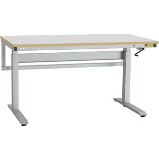 ESD-arbejdsbord ErgoNomi med grå HPL bordplade 1500x800mm