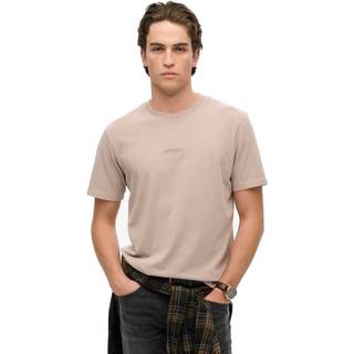 Superdry Superdry Natural Micro Logo 100% Cotton T-Shirt