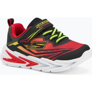 Skechers Sneakers Sort/rød Multi Med Blinklys - Str. 26