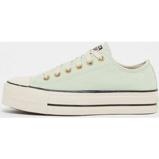 Converse Converse Green Chuck Taylor All Star Lift Suede Low Trainers