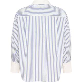 Soaked In Luxury Slmimilou Iva Shirt Ls Bluser 30408127 Blue Stripe (XSMALL)