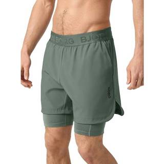 Björn Borg Borg 2 In 1 Shorts Grøn, M