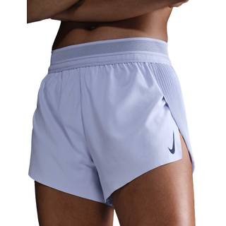 Nike AeroSwift Dri-FIT ADV-løbeshorts med indershorts (7,5 cm) og mellemhøj talje til kvinder - grå - XS (EU 32-34)