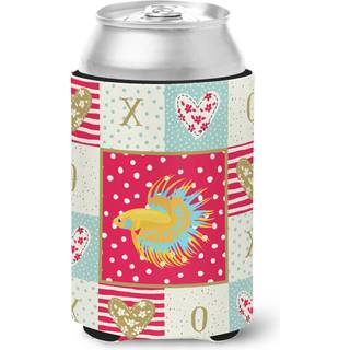 """" Caroline's Treasures CK5484CC Crowntail Betta Love Can eller Bottle Hugger Kold-bjælke-Koozies Multicolor """"