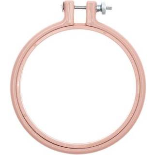 Stickring aus Kunststoff rosa 10,1cm - Rosa
