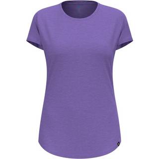 Odlo Women's Essential Natural T-Shirt Crew Neck S/S Funktionsshirt Damer størrelse S farve lilla