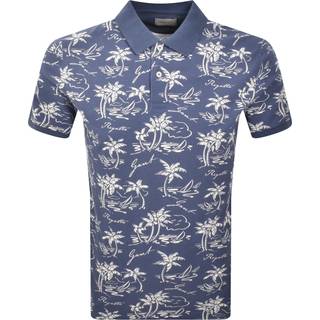 GANT Herre Poloskjorte med GANT Island-tryk (4XL)