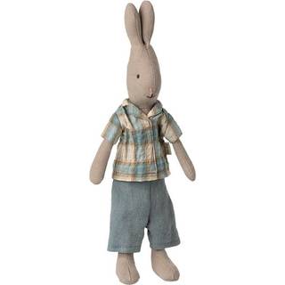 Maileg Hare - Str. 1 - Klassisk - Bluse og Shorts