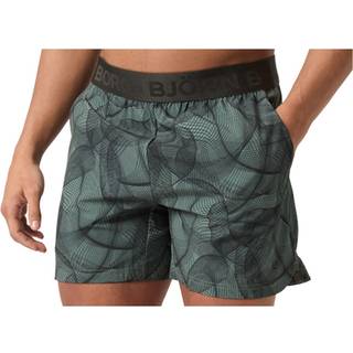 Björn Borg Ace Printed Short Shorts Grøn, S