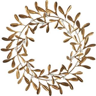 Lene Bjerre Missia krans Ø40,5 cm Light gold
