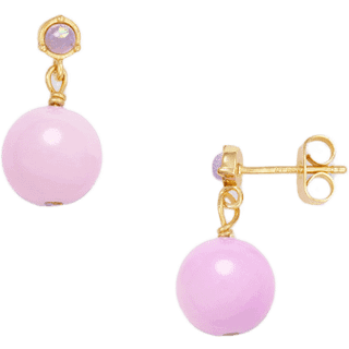 ANNI LU Ball Øreringe 18 kt. Forgyldt Messing 251-30-61 - Dame - Brass