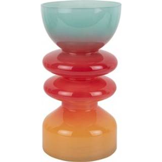 Vase Summer Vibes Ø13cm glas multifarvet
