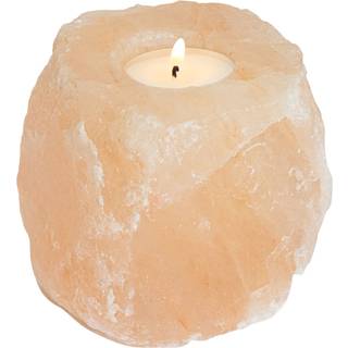 Saltstens lysestager Lyserød Bordsalt