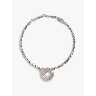 Circle Charm Stainless Steel Bracelet