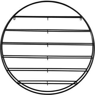 Vinreol Redondo 9x80cm metal sort