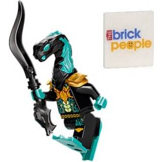 LEGO Ninjago Maaray-vagt med Ocean Dragon-sværd – Autentisk mini-figur, kompatibel med LEGO-sæt
