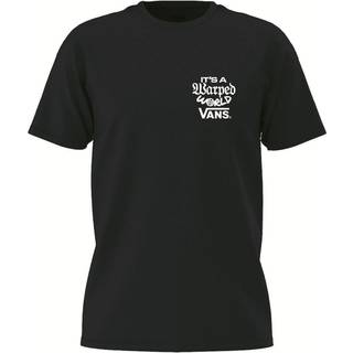Vans - Warped World T-Shirt, Man, Black, Size: XL - Black - XL