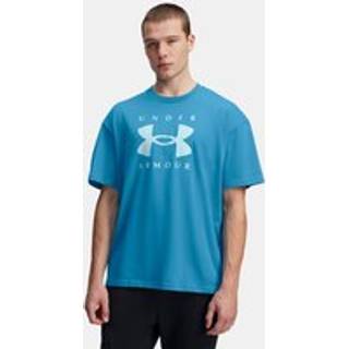 T-shirt Under Armour UA M HW OS Branded SS 1389146-452 Størrelse S