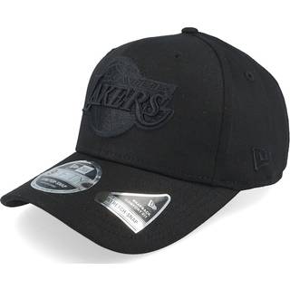 LA Lakers Black On Black 9FIFTY Stretch Snap Cap newera adult unisex Black newera adult unisex Black newera adult unisex Black newera adult unisex Bla - S-M