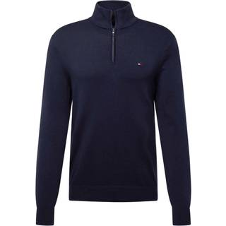 Flag Embroidery Half-Zip Jumper
