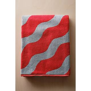 WAVES badehåndklæde 90x150 cm - Rød