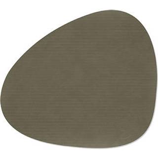 LIND DNA Corduroy dækkeserviet curve L Army Green