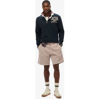 Superdry Superdry Beige Micro Logo Shorts