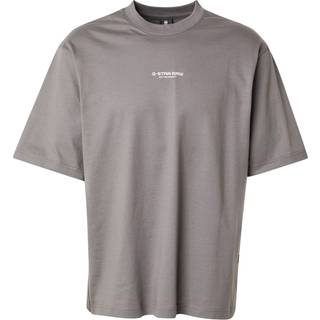 Center Chest Boxy T-Shirt - Grey - Men