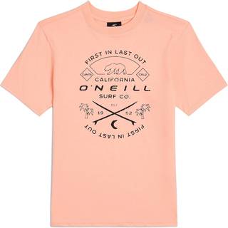 O'Neill Jack Muir Kids T-shirt - 128 - coral pop