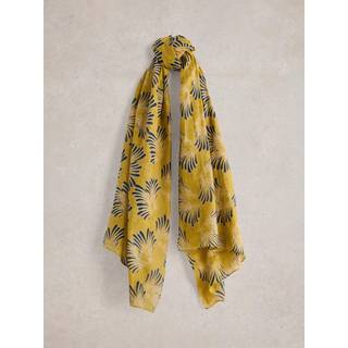 White Stuff White Stuff Yellow Sundance Floral Printed Scarf