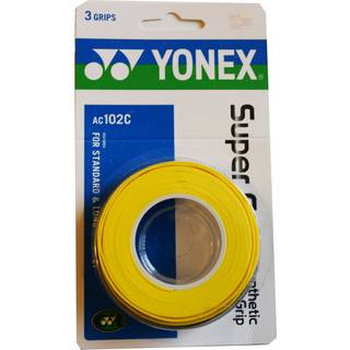 Yonex Super Grap AC102C badminton/tennis syntetisk over greb 3 greb