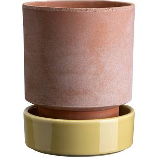 Bergs Potter Hoff krukke Ø16 cm, Raw Rosa-Pale Yellow