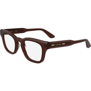 Calvin Klein Mand CK25521 205 Optiske stel Acetat Brun Firkantet Normal