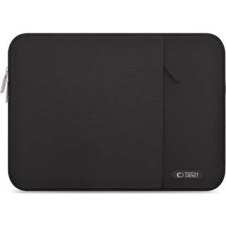 Tech-Protect Sleevy Laptop Sleeve med sidelomme - 15-16 - Sort