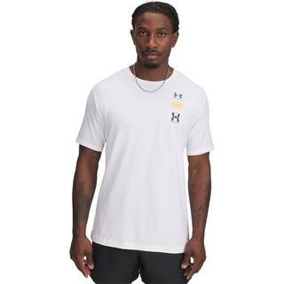 T-shirt Under Armour UA M 60/40S EVOL LOGO SS 1390165-100 Størrelse XL