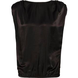 My Essential Wardrobe Estellemw Wrap Top Bluser 10704946 Black (40)