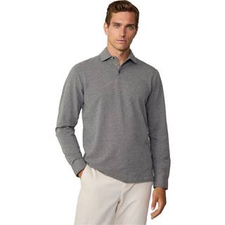 HACKETT Herren Polo-Shirt grau Classic Fit