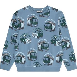 Name It Sweatshirt Spring Lake Med Redningskøretøjer