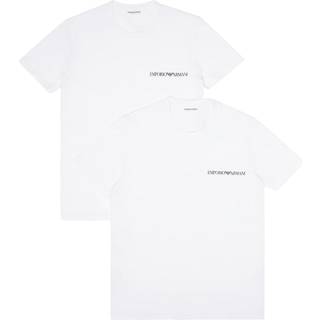 EMPORIO ARMANI Herren T-Shirts weiß Baumwolle & Mix unifarben