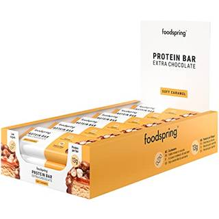 Foodspring Protein bar Extra Chocolate 12 x 45 g - Caramel