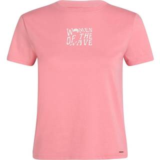 O'Neill Women's Women of the Wave T-Shirt T-shirt Damer størrelse XS farve pink